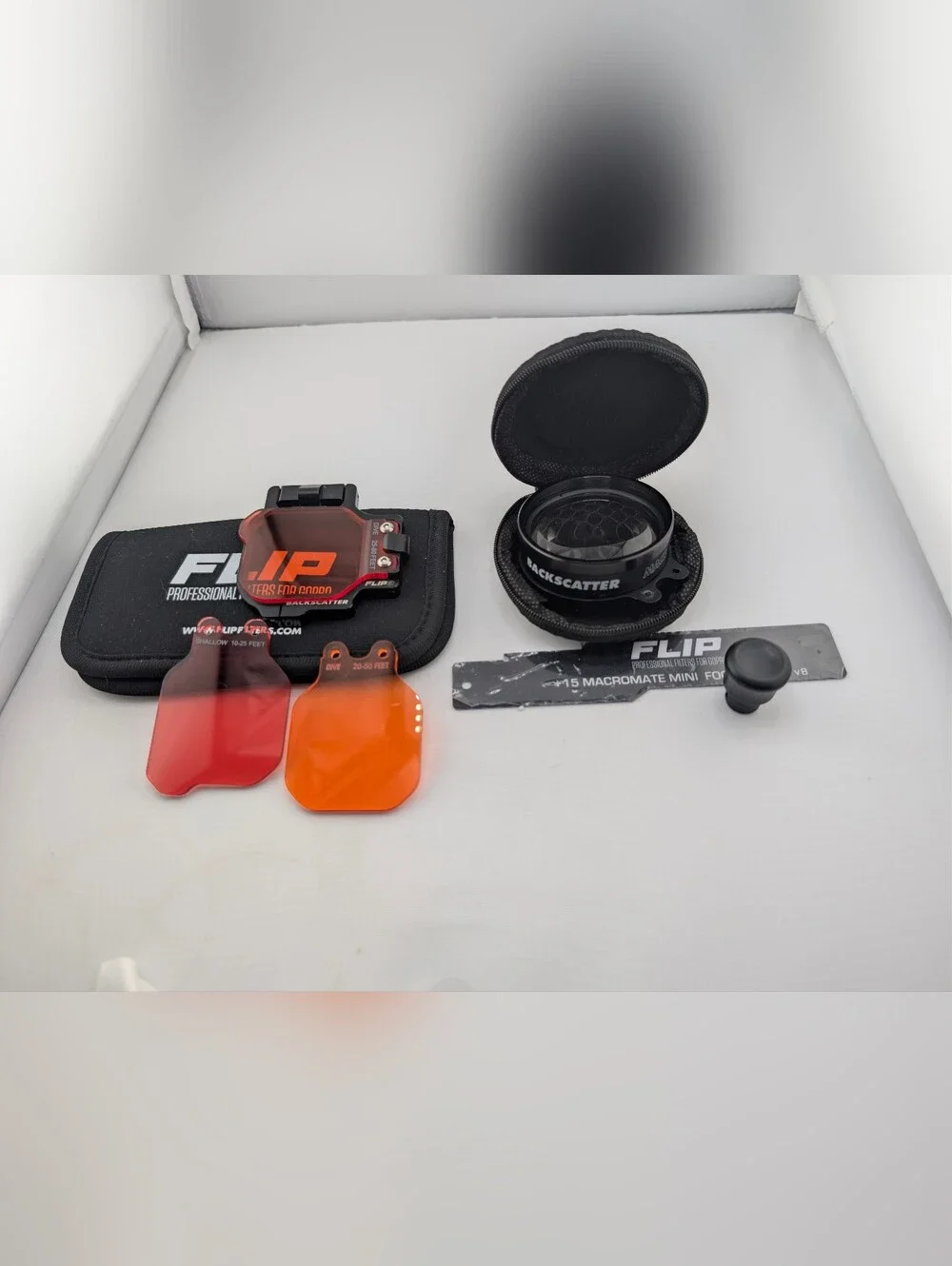 Backscatter FLIP9 Pro Kit +15 MacroMate Mini Lens For GoPro 9 10 11 12 13 EUC